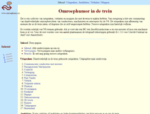 Tablet Screenshot of omroephumor.nl